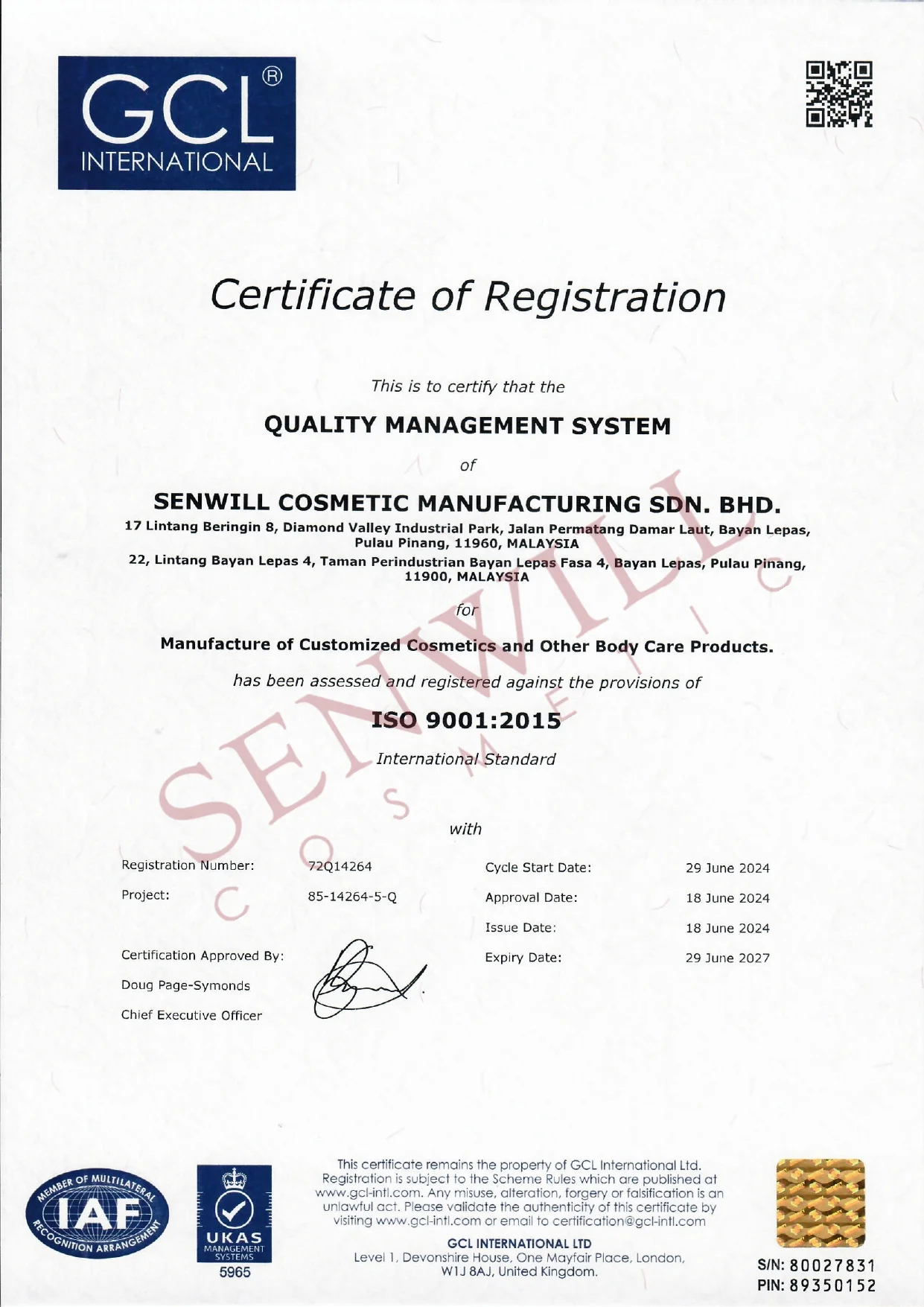ISO 9001:2015